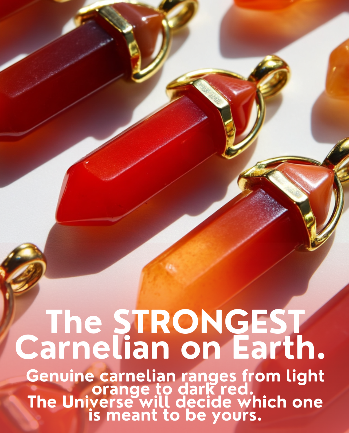 The Bad B*tch Carnelian Necklace 🔥